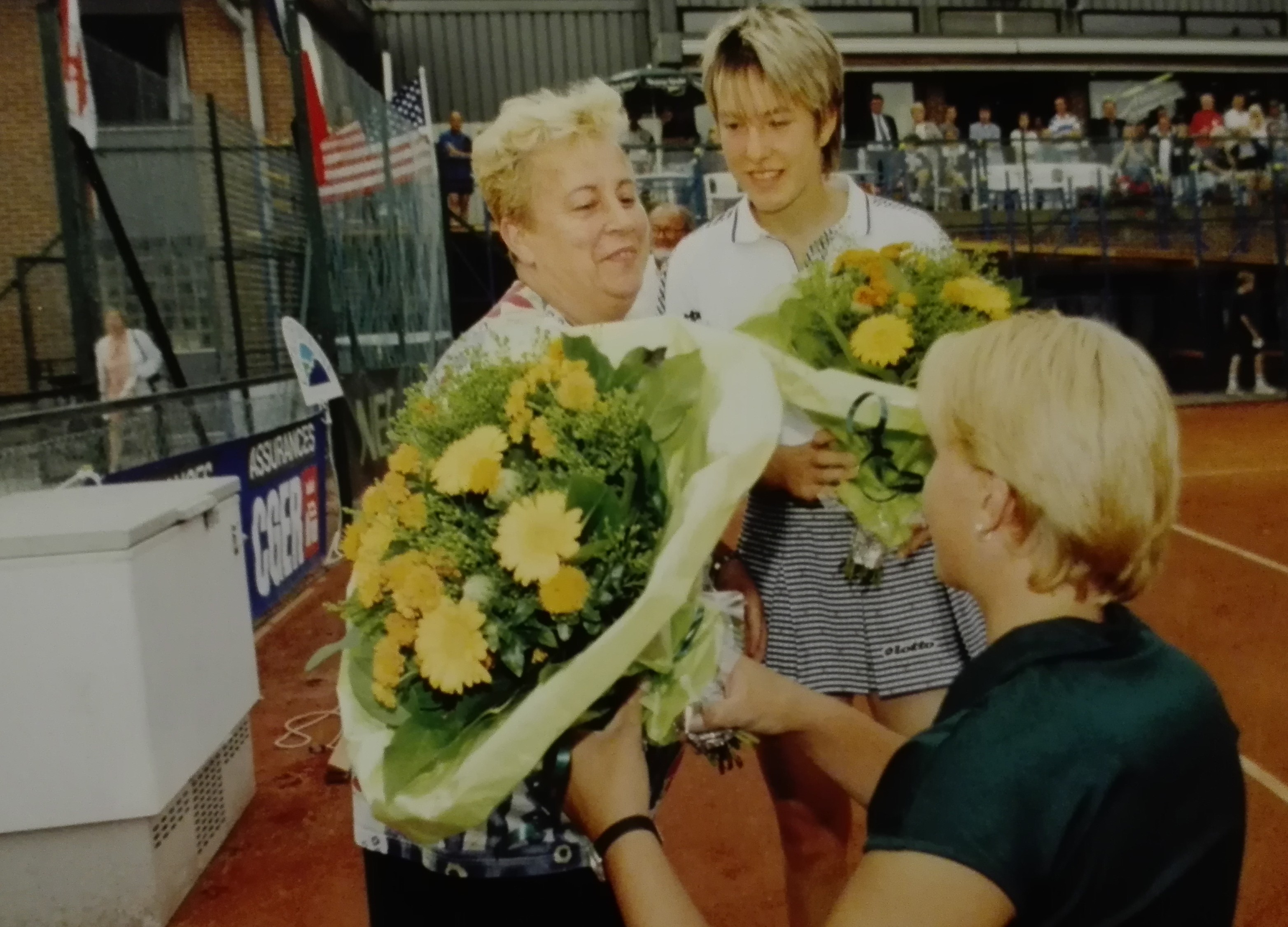 Exhibition 1997 - Justine Henin et Esther Vergeer